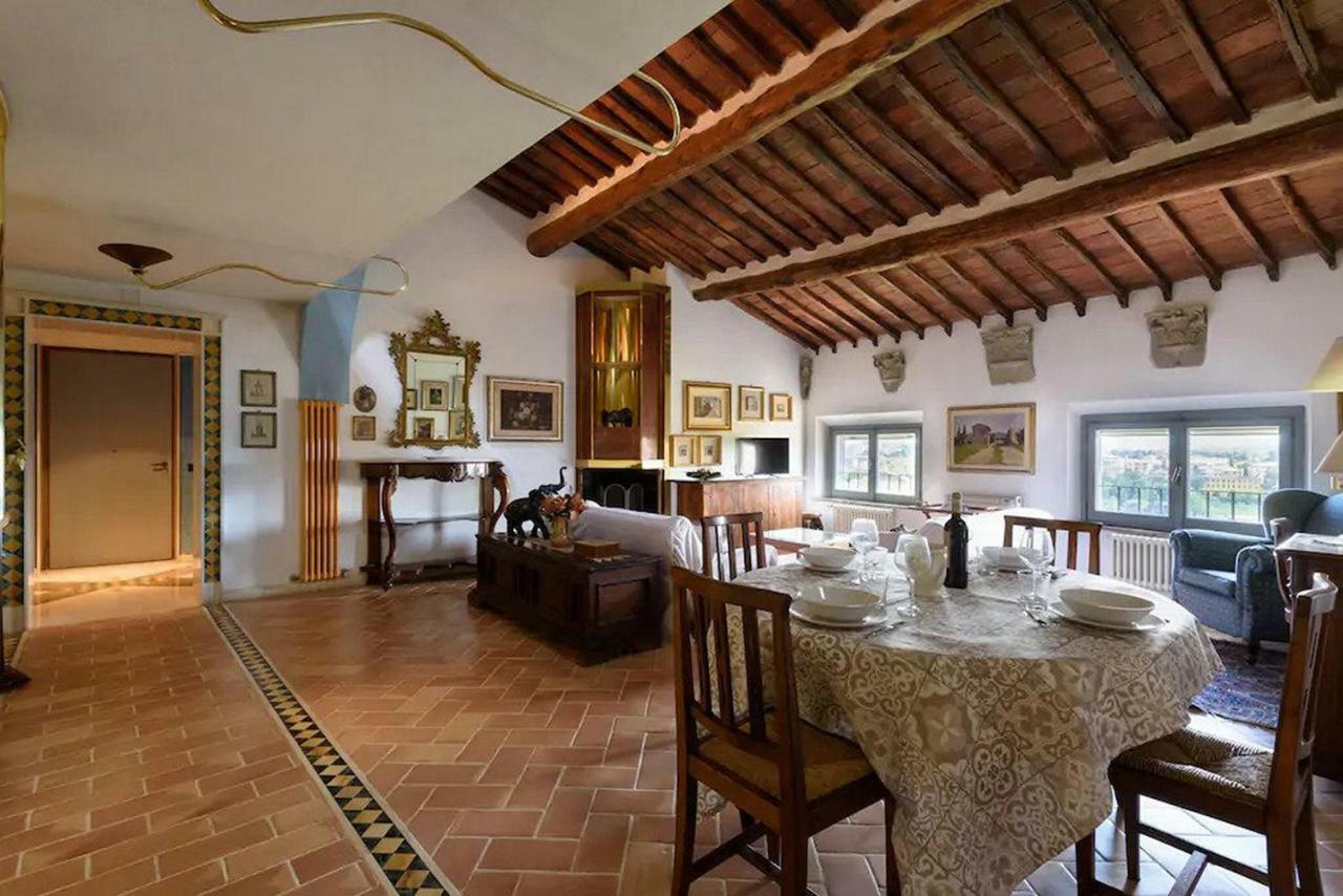 Penthouse In Siena Near Piazza Del Campo Daire Dış mekan fotoğraf